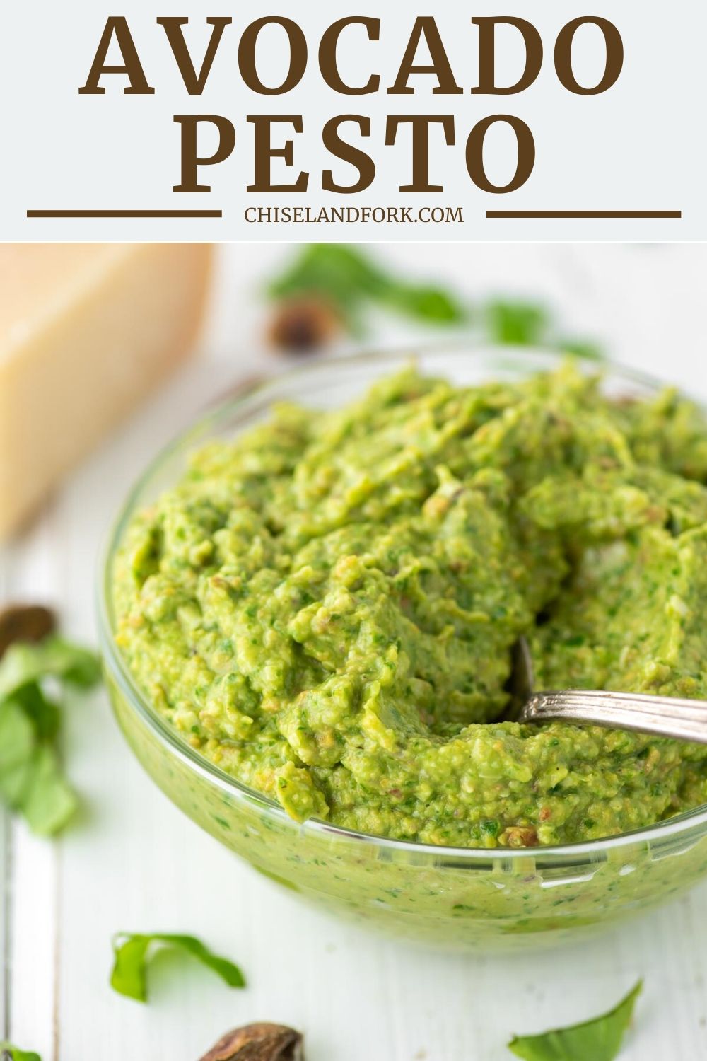 Avocado Pesto Recipe - A Creamy and Healthy Sauce - Chisel &amp; Fork