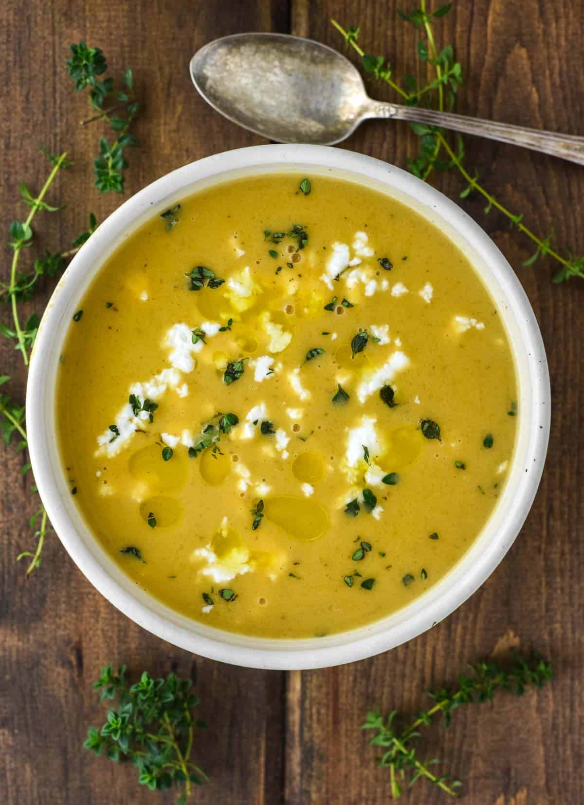 Butternut Squash Sweet Potato Soup Recipe - Chisel & Fork