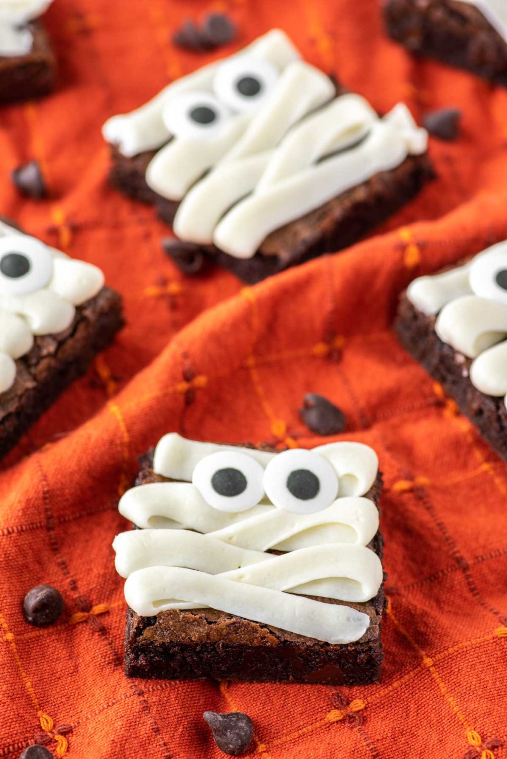 Mummy Brownies Recipe Chisel And Fork