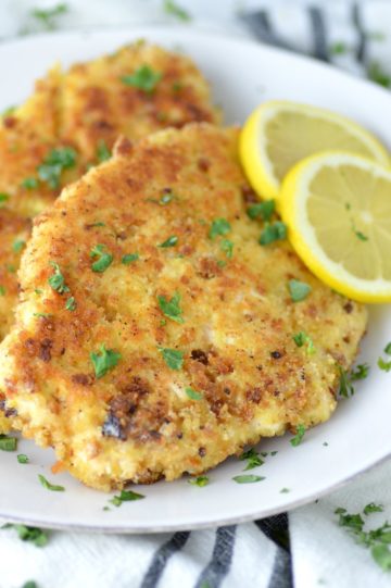 Chicken Schnitzel Recipe - A Quick & Easy Weeknight Meal - Chisel & Fork