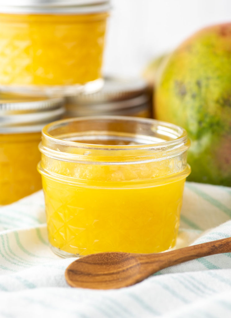 Homemade Mango Jam Recipe - Tastes Like Sunshine - Chisel &amp; Fork