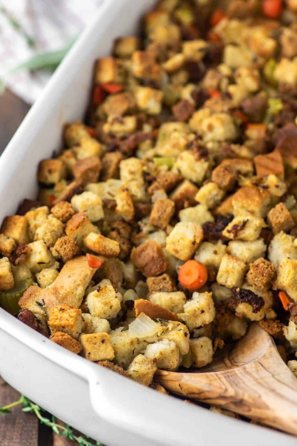 Old Fashioned Bread Stuffing Recipe - Chisel & Fork