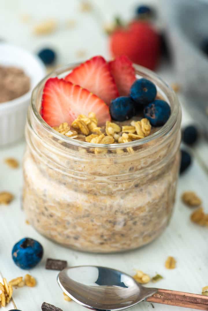 Protein Overnight Oats Recipe - Chisel & Fork