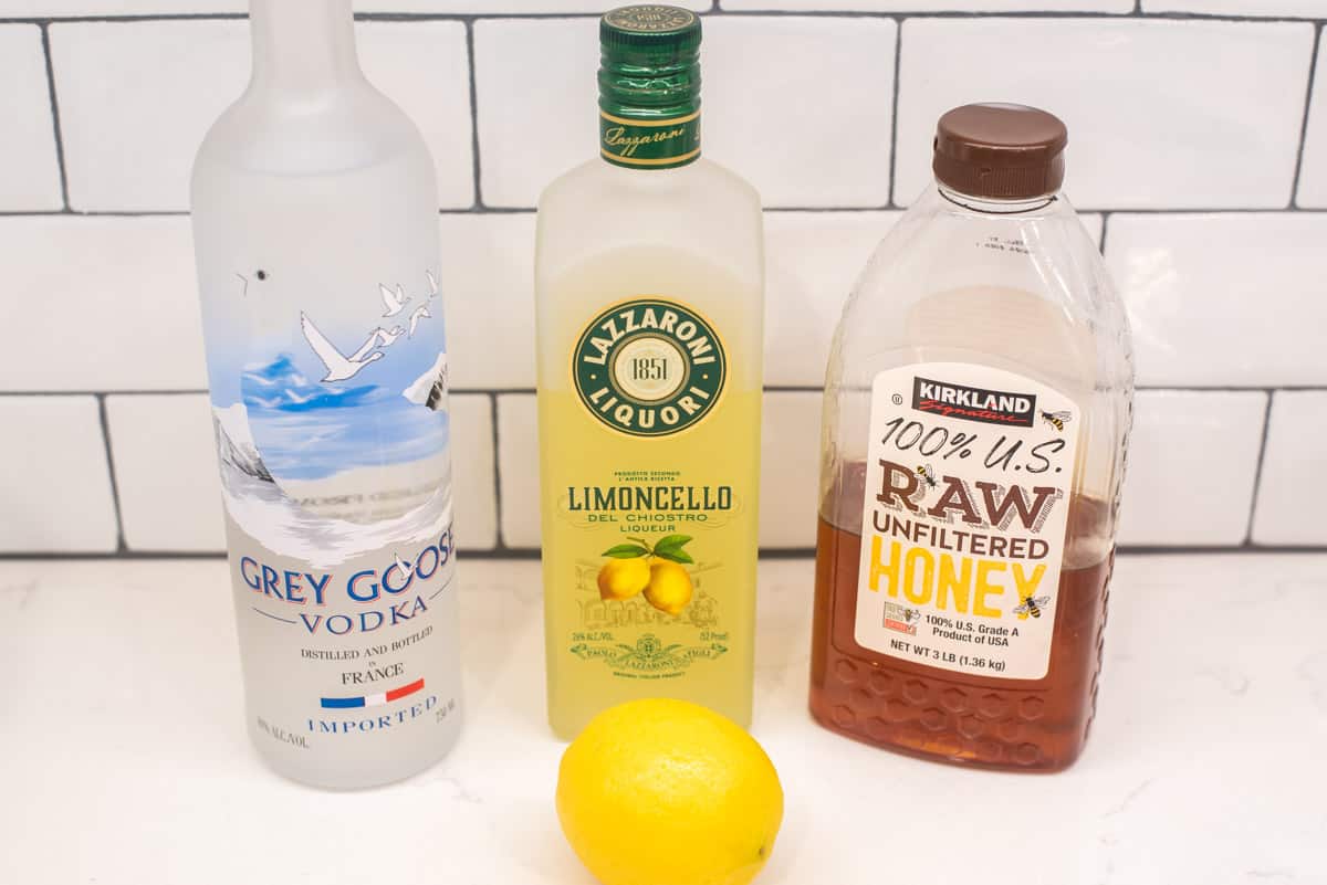 ingredients for limoncello martini