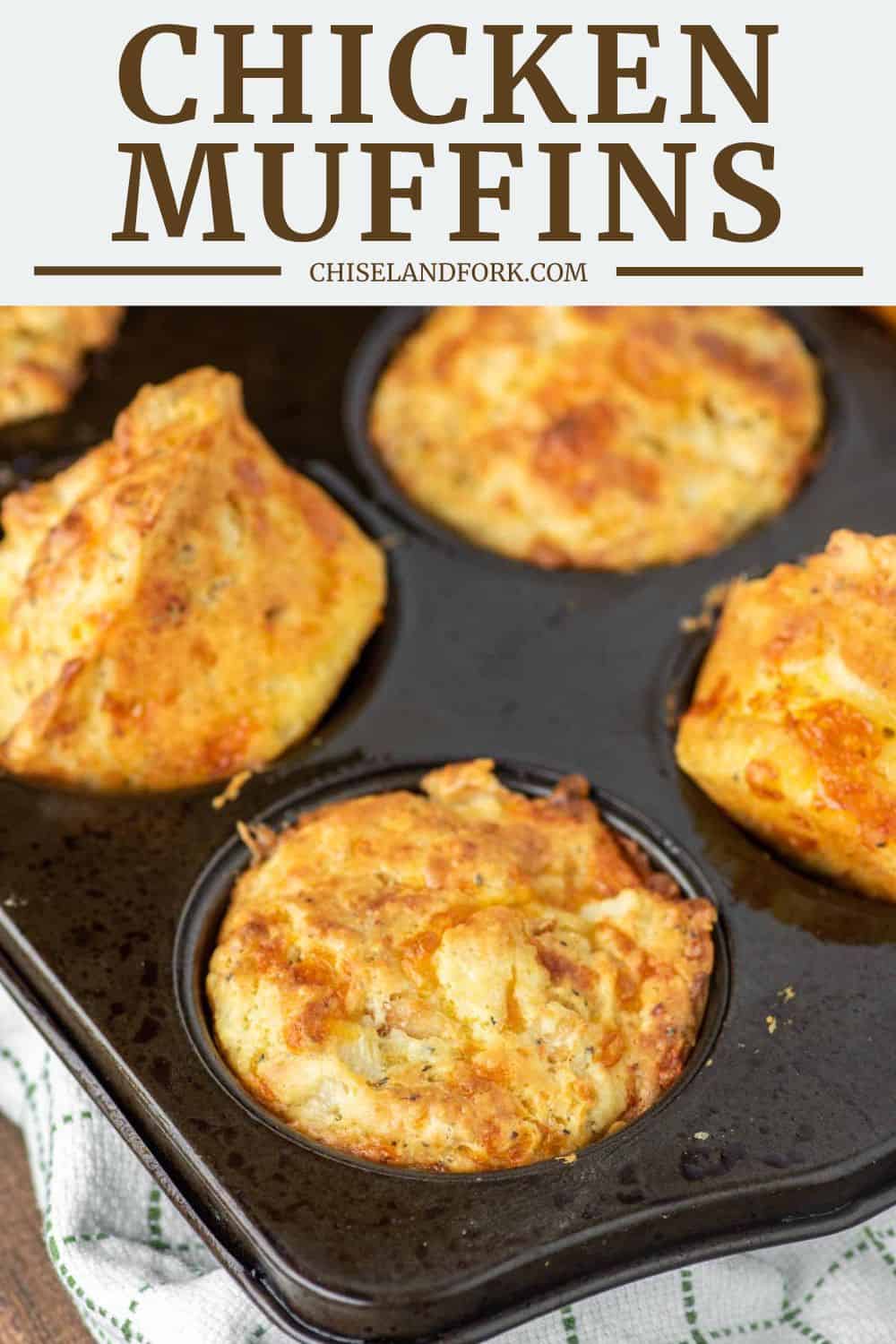 Chicken Muffins - Chisel & Fork